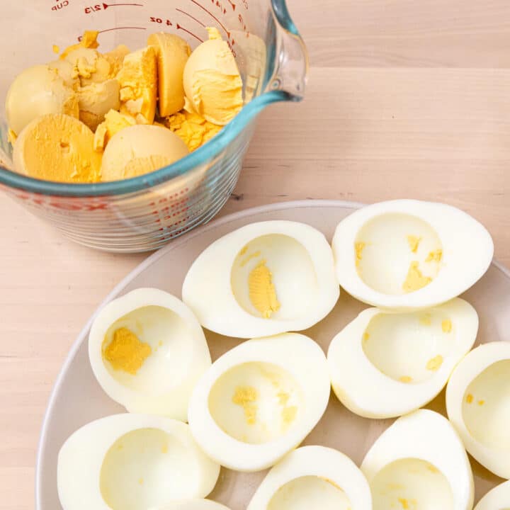 Roasted Garlic Deviled Eggs - Garlic All Day - Boiled Eggs With Roasted Garlic Recipe
